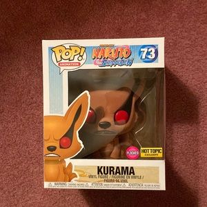 IKurama funko pop that is in mint condition. It is a HT exclusive, flocked